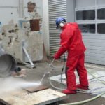 WET SAND BLASTING